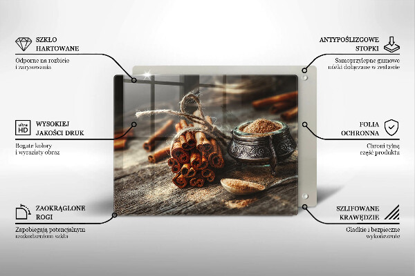 Zaščitna plošča za štedilnik Vaniljev strok