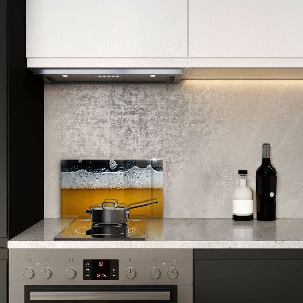 Zaščitna plošča za štedilnik Pijte pivsko peno