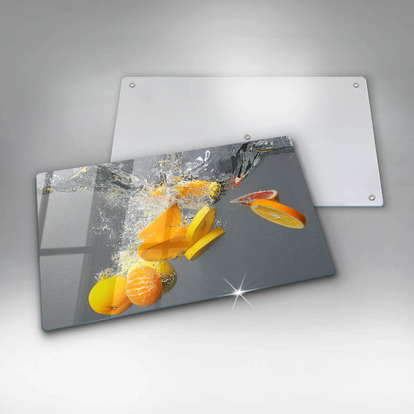 Zaščitna plošča za štedilnik Limone v vodi