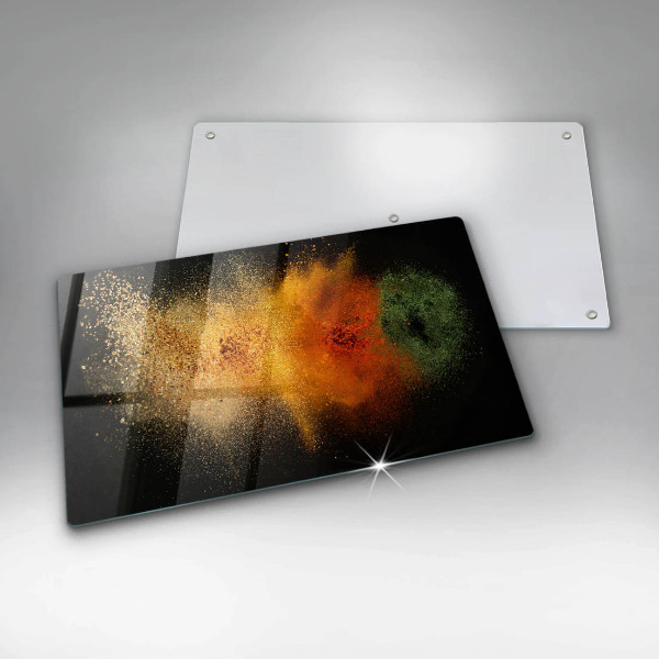 Zaščitna plošča za štedilnik Pisane začimbe