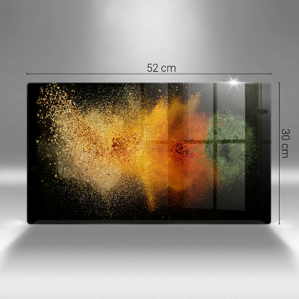 Zaščitna plošča za štedilnik Pisane začimbe