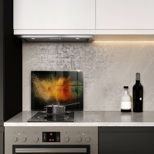 Zaščitna plošča za štedilnik Pisane začimbe