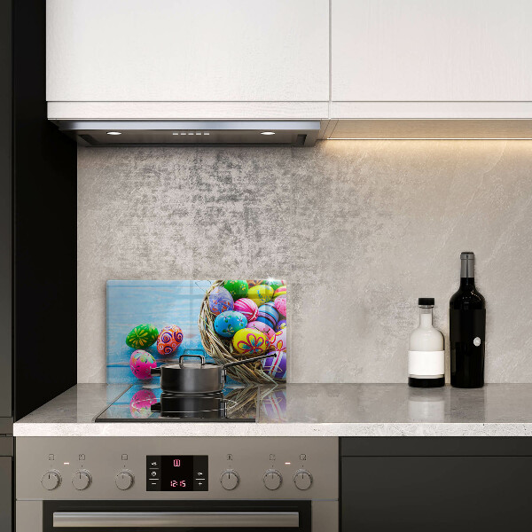 Zaščitna plošča za štedilnik Velikonočna jajca Velikonočna jajca