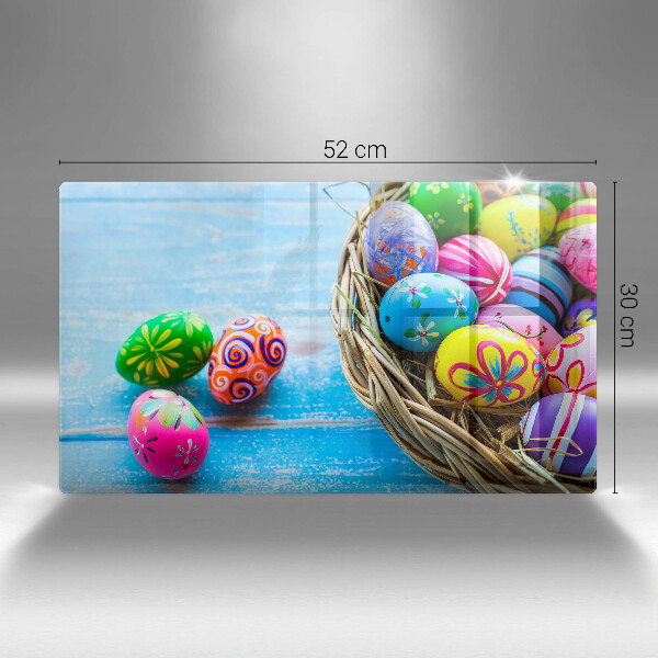 Zaščitna plošča za štedilnik Velikonočna jajca Velikonočna jajca