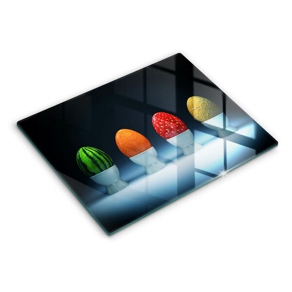 Zaščitna plošča za štedilnik Abstraktna sadna jajca