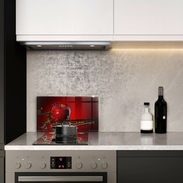 Zaščitna plošča za štedilnik Jabolčno sadje v vodi