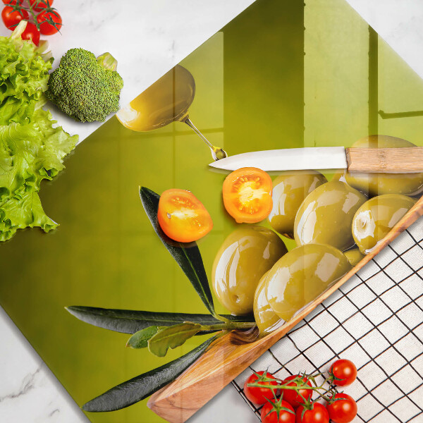 Zaščitna plošča za štedilnik Okusne olive