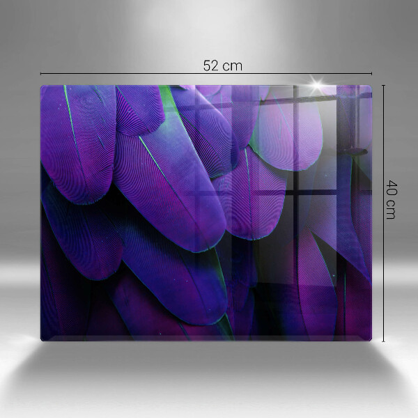 Zaščitna plošča za štedilnik Neonsko perje