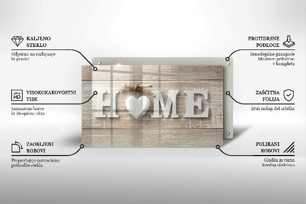 Zaščitna plošča za štedilnik Home