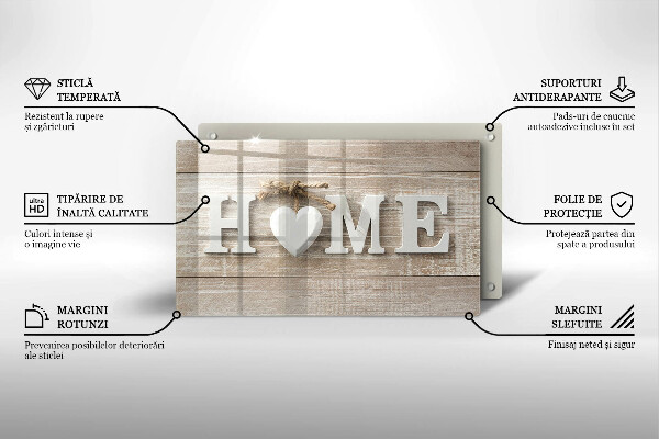 Zaščitna plošča za štedilnik Home