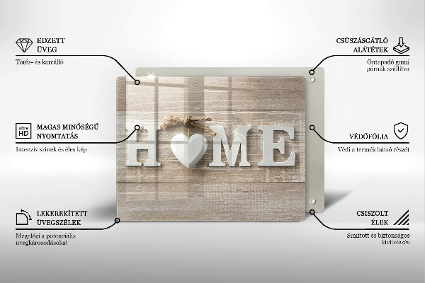 Zaščitna plošča za štedilnik Home