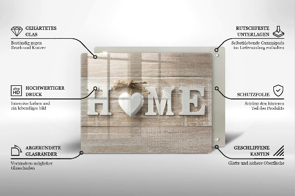 Zaščitna plošča za štedilnik Home