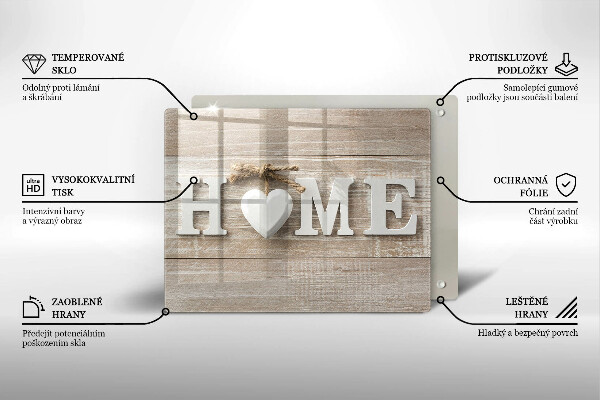 Zaščitna plošča za štedilnik Home