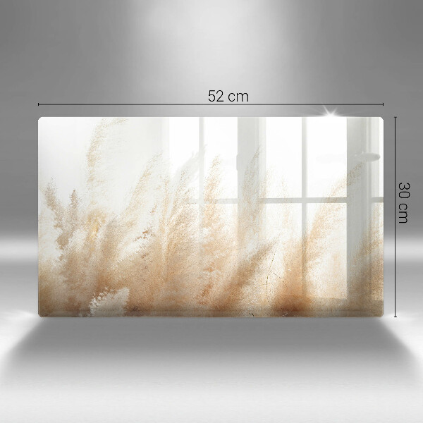 Zaščitna plošča za štedilnik Pampaška trava