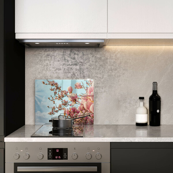 Zaščitna plošča za štedilnik Drevo rožnatih cvetov