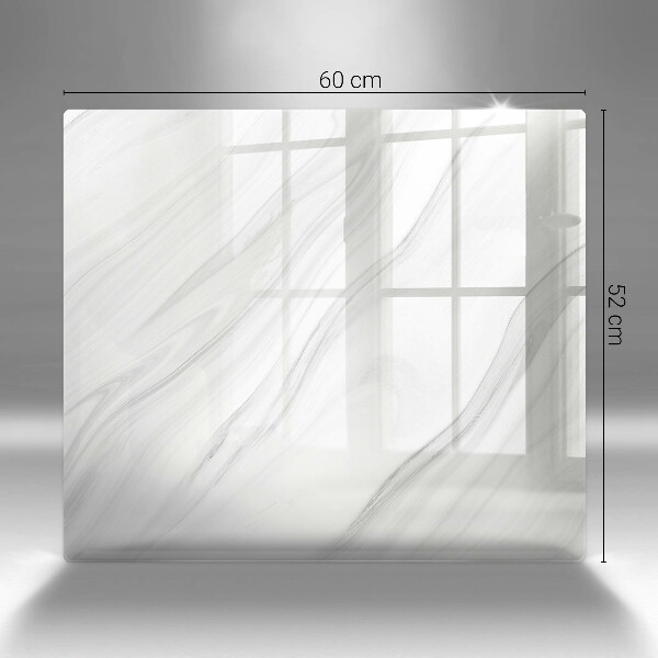 Stenska zaščitna plošča za štedilnik Nežen marmor