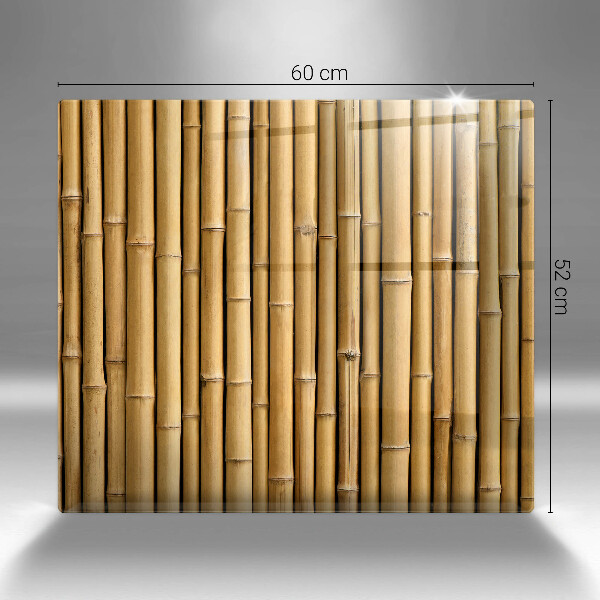 Zaščitna plošča za štedilnik Naravni boho bambus