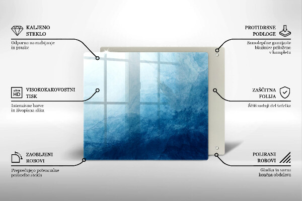 Zaščitna plošča za štedilnik Abstraktno ozadje