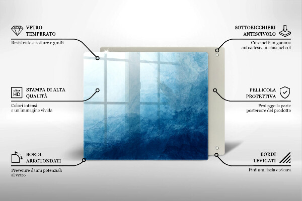 Zaščitna plošča za štedilnik Abstraktno ozadje