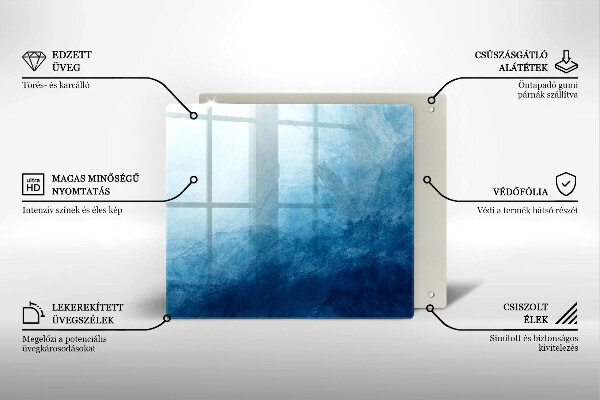 Zaščitna plošča za štedilnik Abstraktno ozadje