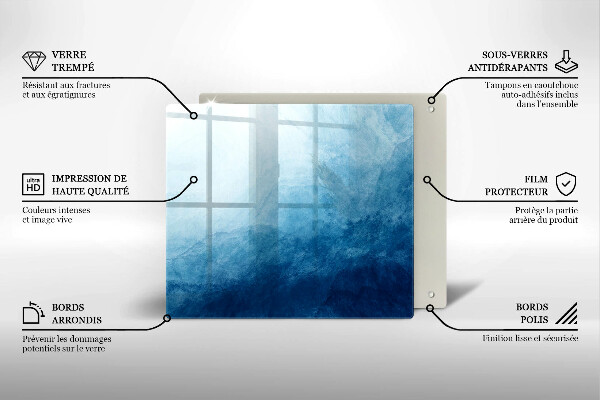 Zaščitna plošča za štedilnik Abstraktno ozadje