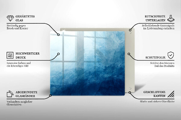 Zaščitna plošča za štedilnik Abstraktno ozadje