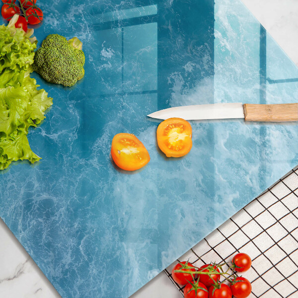 Stenska zaščitna plošča za štedilnik Modra voda