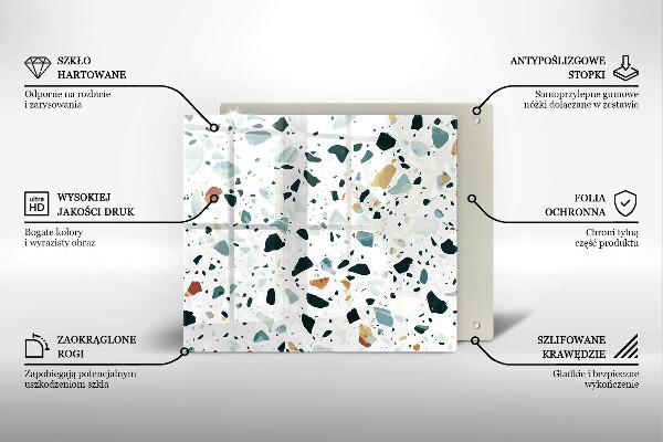 Stenska zaščitna plošča za štedilnik Lahka kamenina