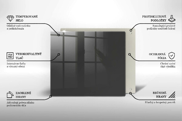 Zaščitna plošča za štedilnik Siva barva