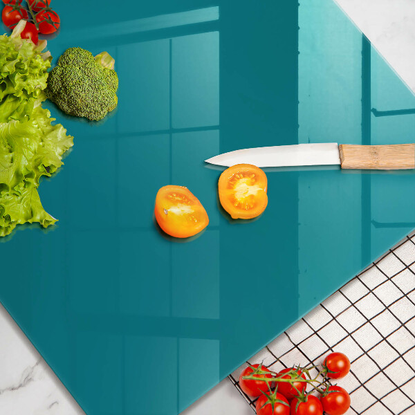 Zaščitna plošča za štedilnik turkizna