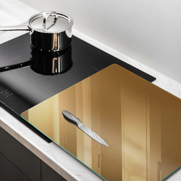 Zaščitna plošča za štedilnik Bež barva