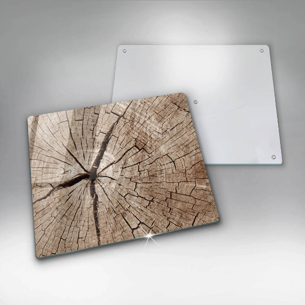 Zaščitna plošča za štedilnik Prerez drevesa