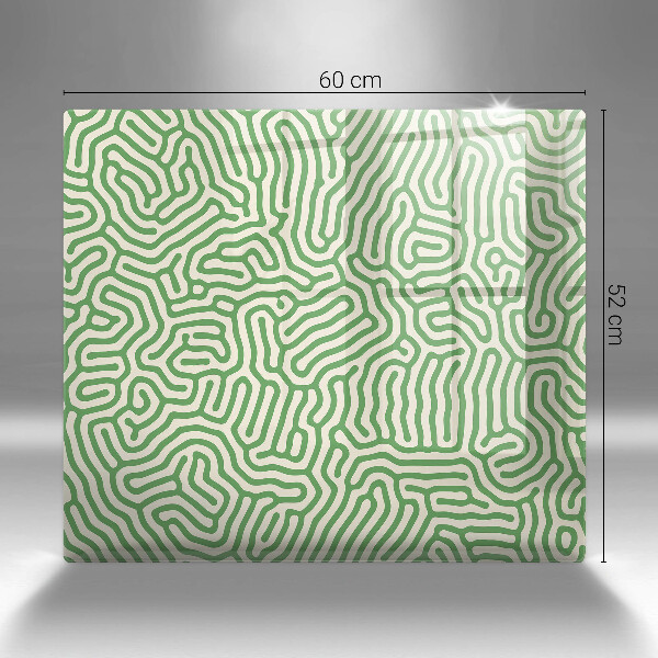 Zaščitna plošča za štedilnik Abstraktne črte