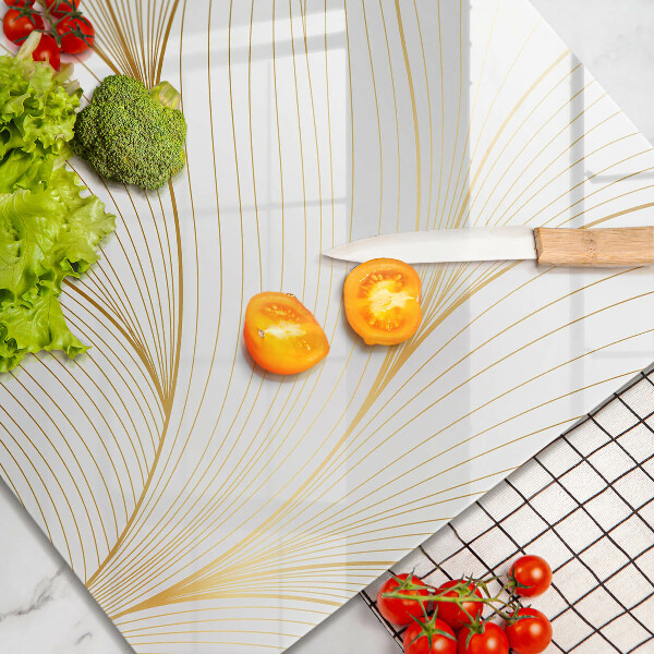 Zaščitna plošča za štedilnik Vzorec modernih linij