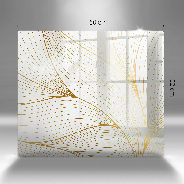 Zaščitna plošča za štedilnik Vzorec modernih linij