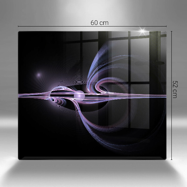 Zaščitna plošča za štedilnik Moderna abstrakcija