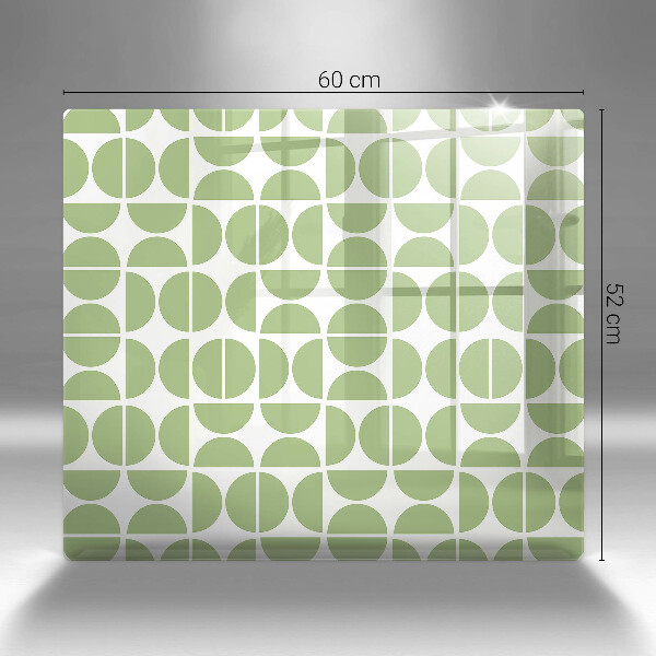 Zaščitna plošča za štedilnik Vzorec boho oblik