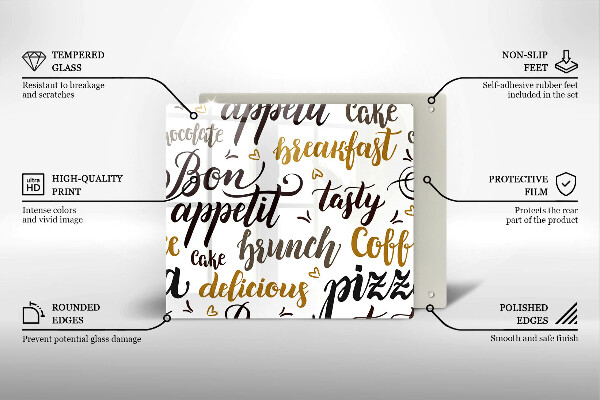 Zaščitna plošča za štedilnik Bon Appetit