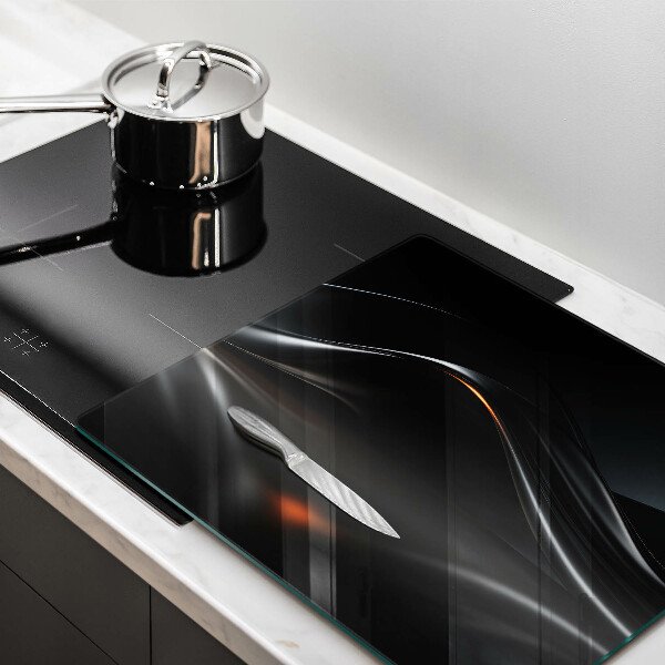 Stenska zaščitna plošča za štedilnik Abstraktno 3D oblikovanje