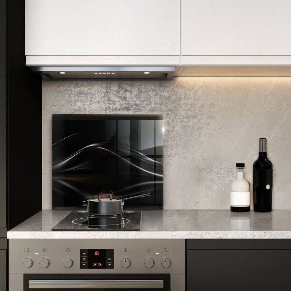 Stenska zaščitna plošča za štedilnik Abstraktno 3D oblikovanje