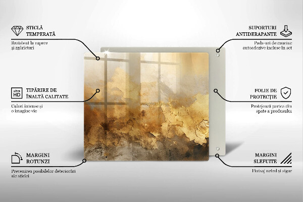 Zaščitna plošča za štedilnik Bogata tekstura