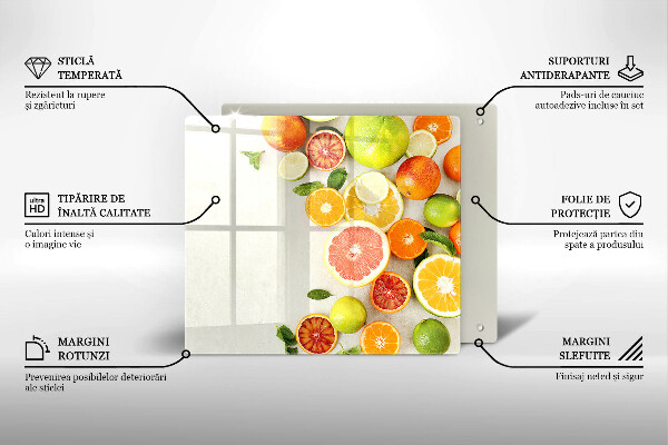 Zaščitna plošča za štedilnik Citrusi