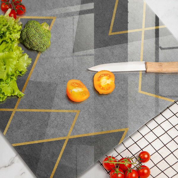 Zaščitna plošča za štedilnik Ostre oblike