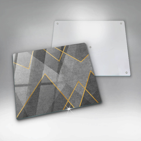 Zaščitna plošča za štedilnik Ostre oblike