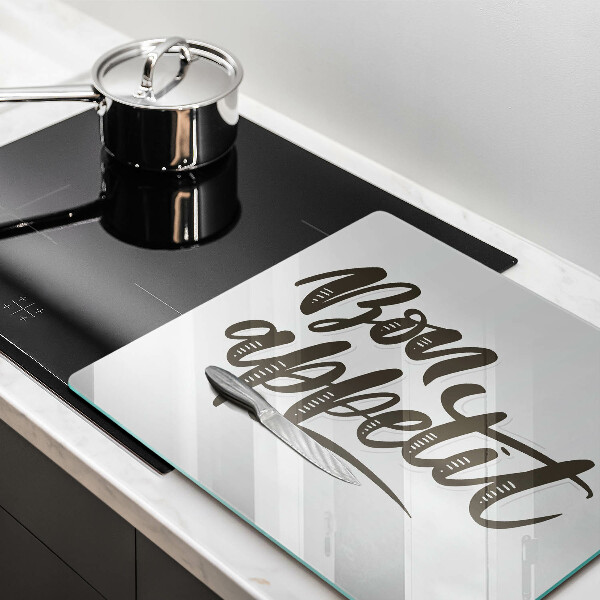 Zaščitna plošča za štedilnik Bon Appetit felirat