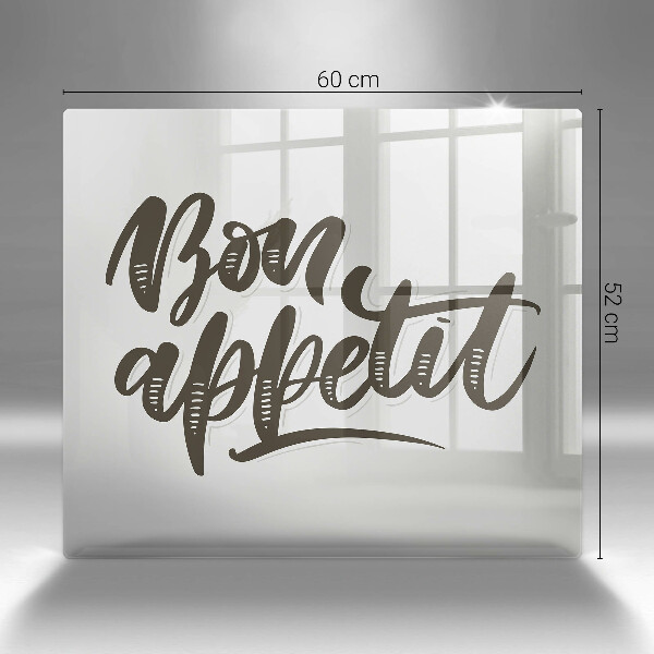 Zaščitna plošča za štedilnik Bon Appetit felirat