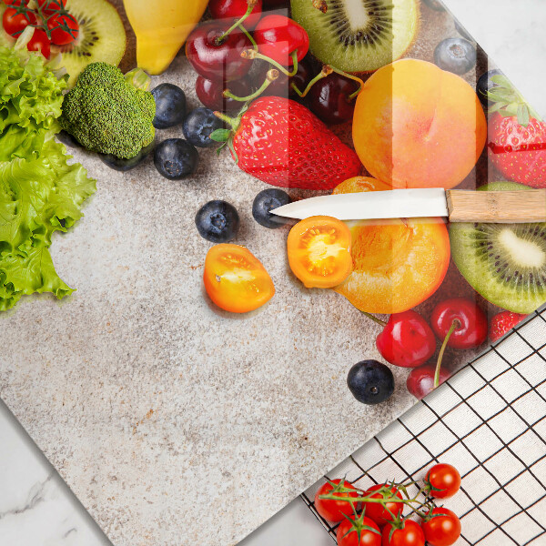 Zaščitna plošča za štedilnik Praznično sadje