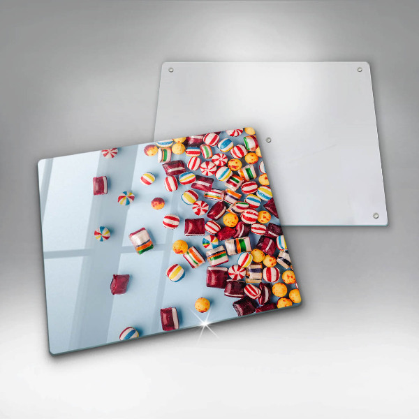 Zaščitna plošča za štedilnik Pisani bonboni