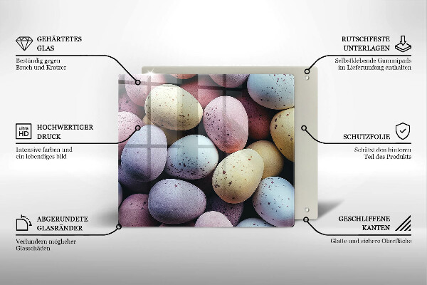 Zaščitna plošča za štedilnik velikonočna jajca