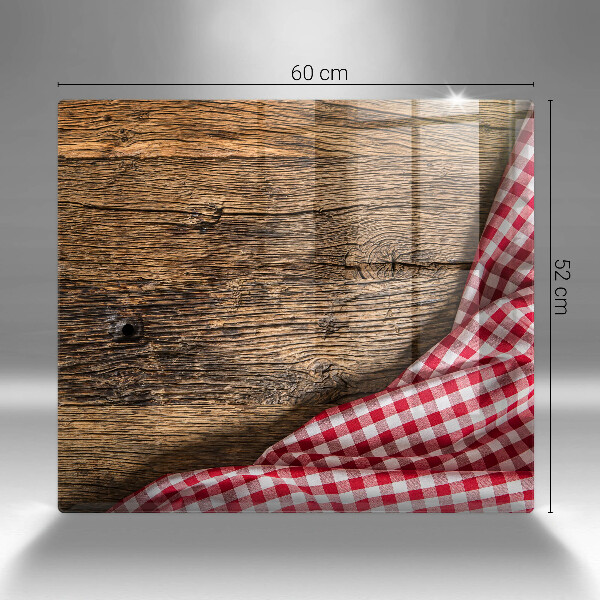 Zaščitna plošča za štedilnik Lesena miza